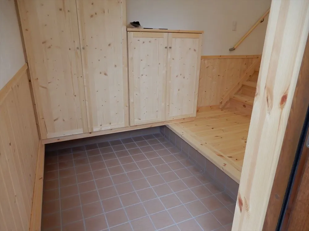 リフォーム後の玄関スペース