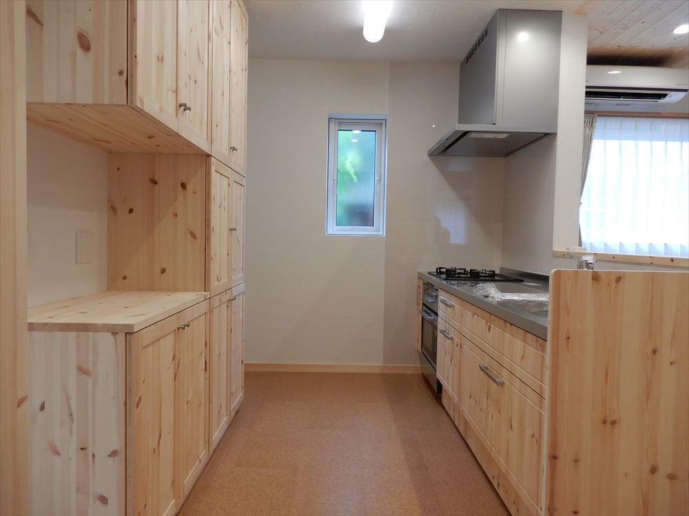 リフォーム後のキッチンスペース